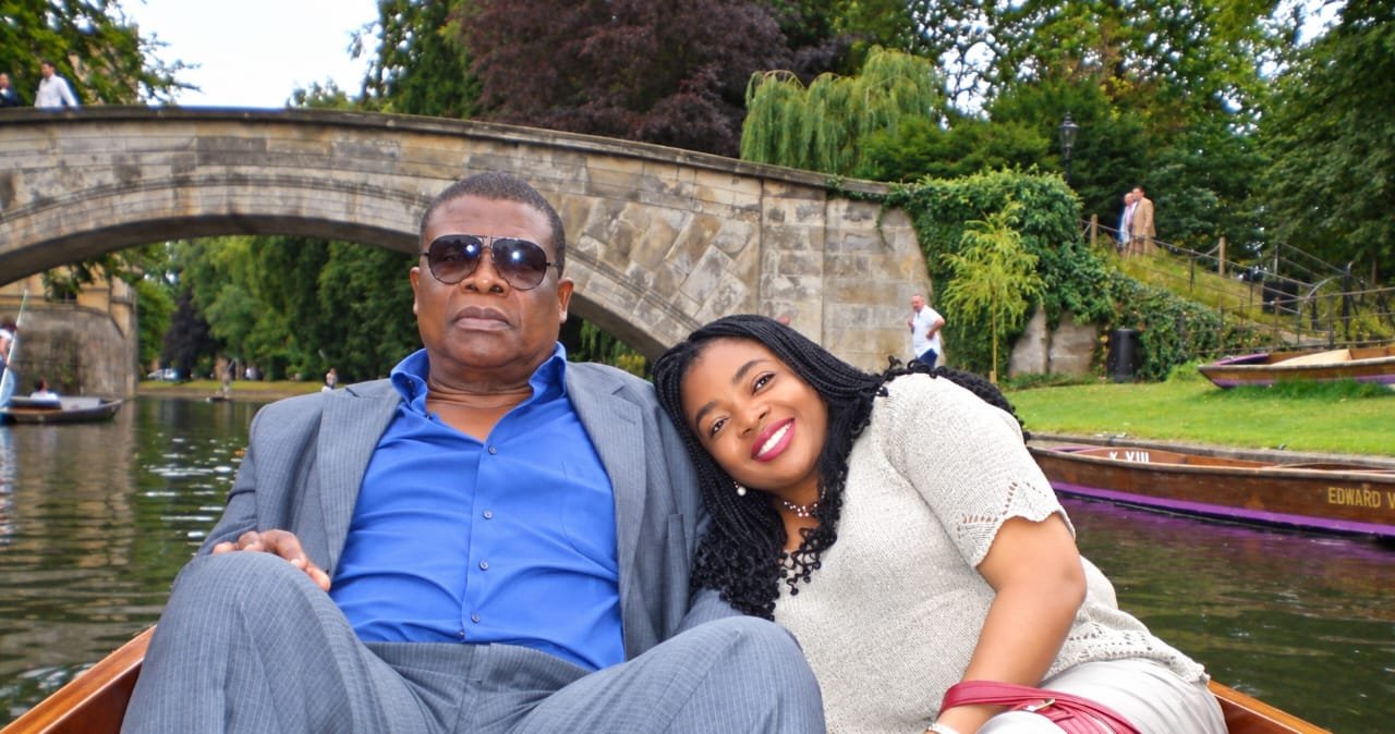 Stanley NwaUbani with his wife Stella