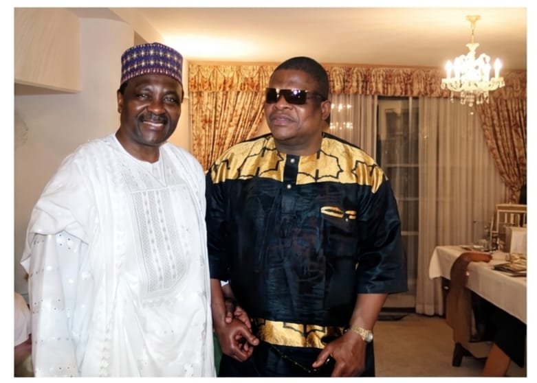 With Gen. Yakubu Gowon